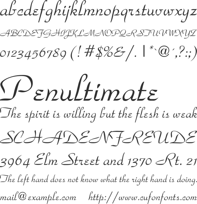 TR Floyd font preview