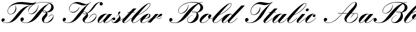 TR Kastler font download
