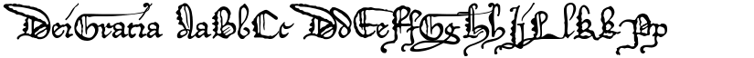 DeiGratia font download