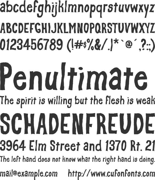 Farm Girl font preview