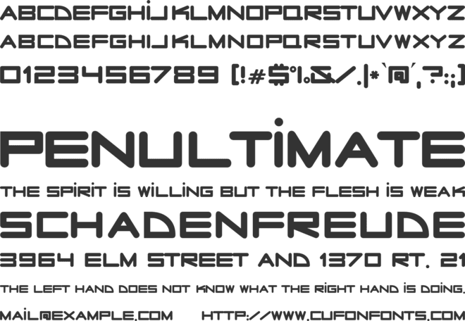 TrSah Radio Stars font preview