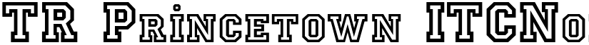 TR Princetown font download