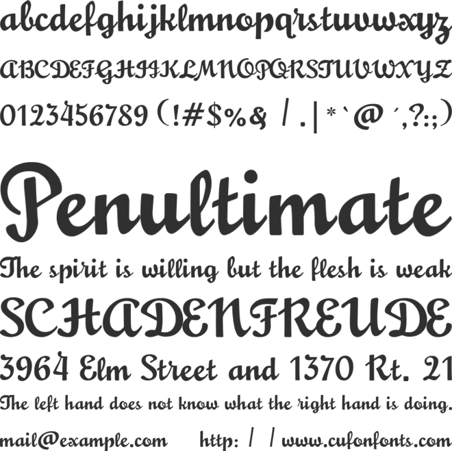 uygaria font preview