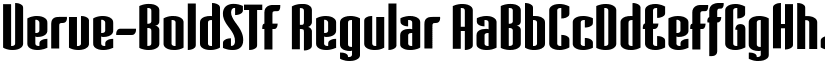 Verve-BoldSTF Regular font