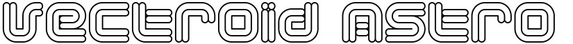 Vectroid Astro font download
