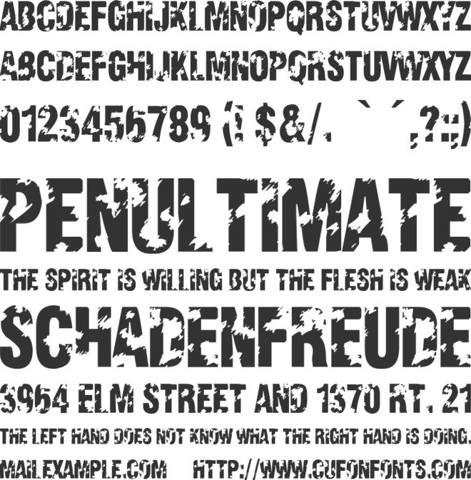 Viva Allende font preview