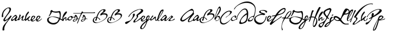 Yankee Ghosts BB font download