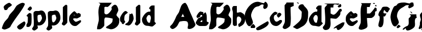 Zipple Bold font