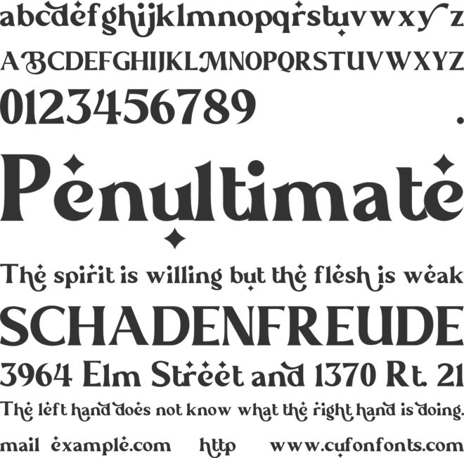 Marshland Beauty font preview