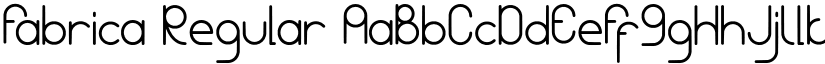 Fabrica Regular font