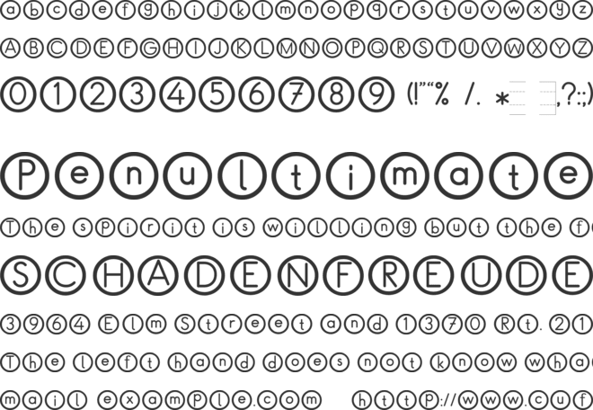 Asaf AYDIN font preview