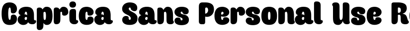 Caprica Sans Personal Use Regular font