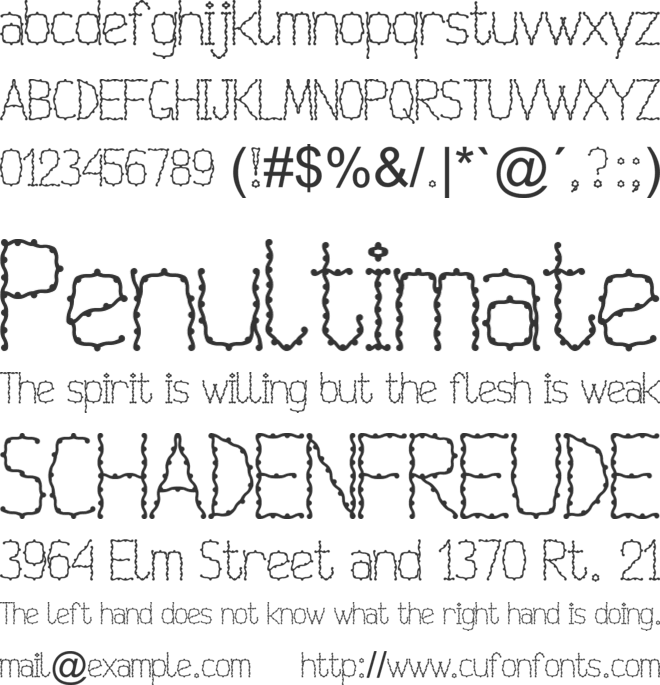 Rumpelstilnexz font preview