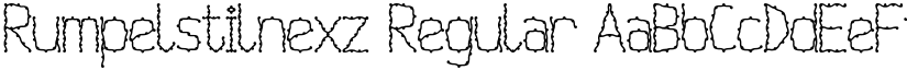 Rumpelstilnexz Regular font