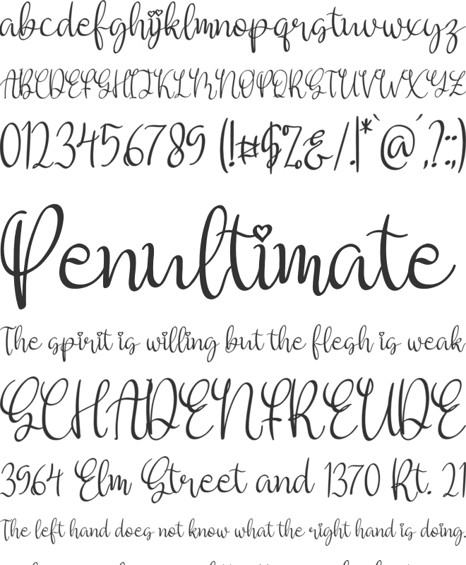 hafizah font preview