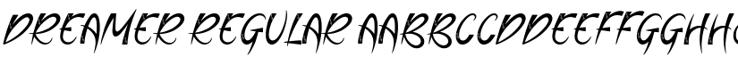 Dreamer Regular font