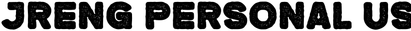 Jreng Personal Use font
