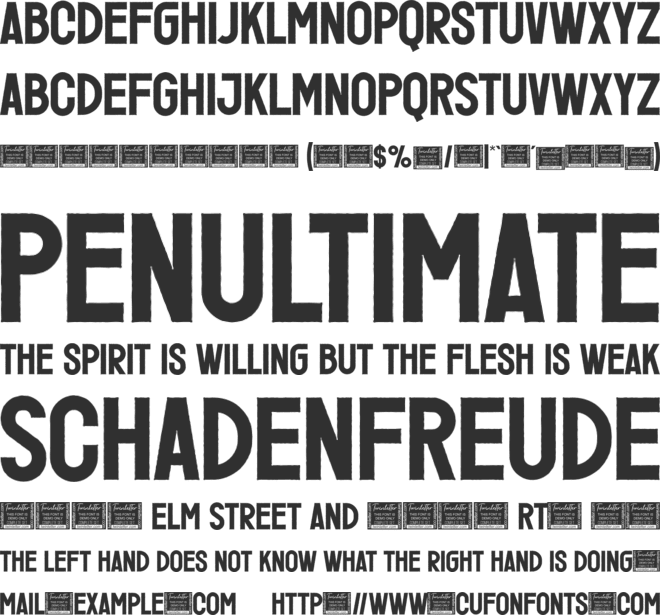 Jefith Personal Use font preview