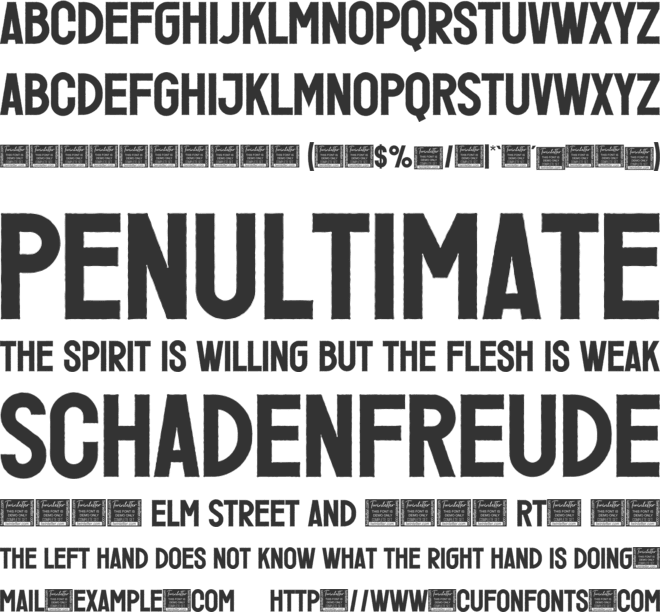 Jefith Personal Use font preview