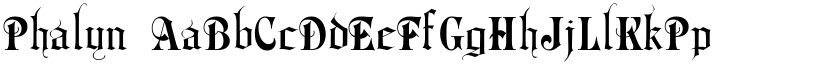 Phalyn font