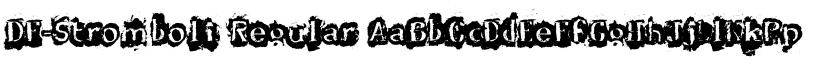 DF-Stromboli Regular font