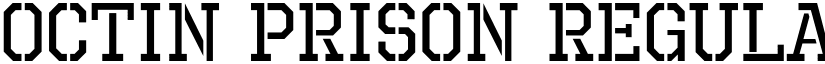 Octin Prison Regular font