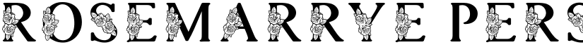 ROSEMARRYE PERSONAL USE Regular font