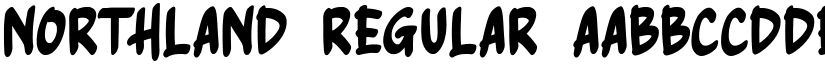 NORTHLAND Regular font