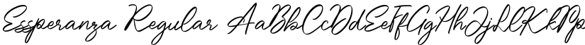 Essperanza font download