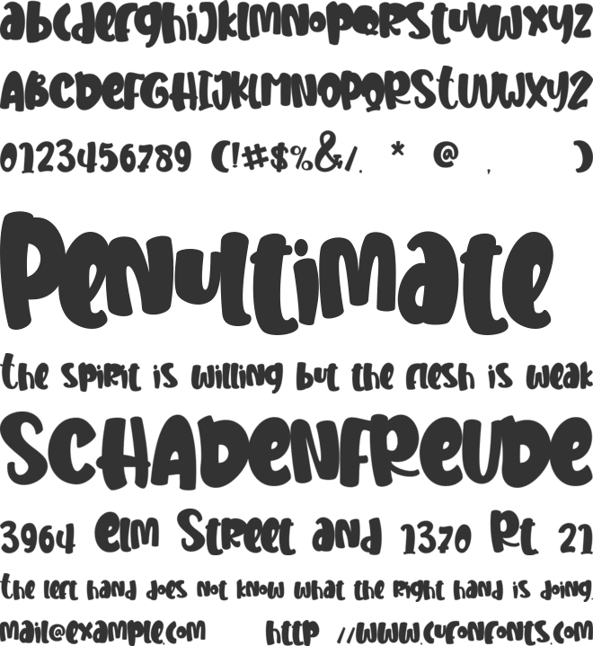 DinoPlay - personal use font preview