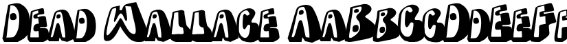 Dead Wallace font