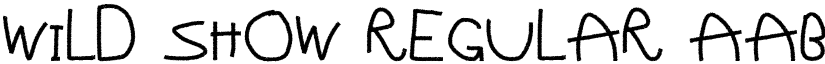 Wild Show font download