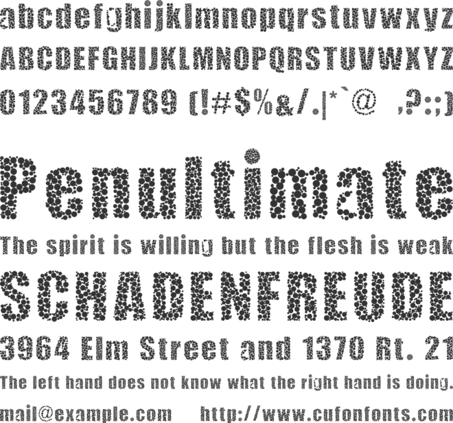 Beauty Girl font preview