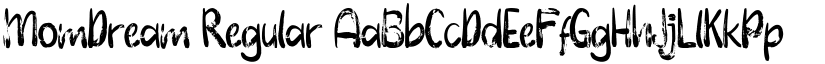 MomDream Regular font