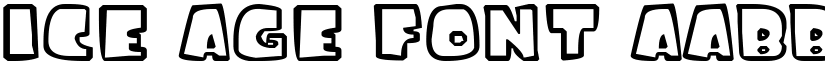 ice age font font