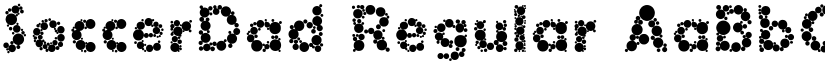 SoccerDad Regular font
