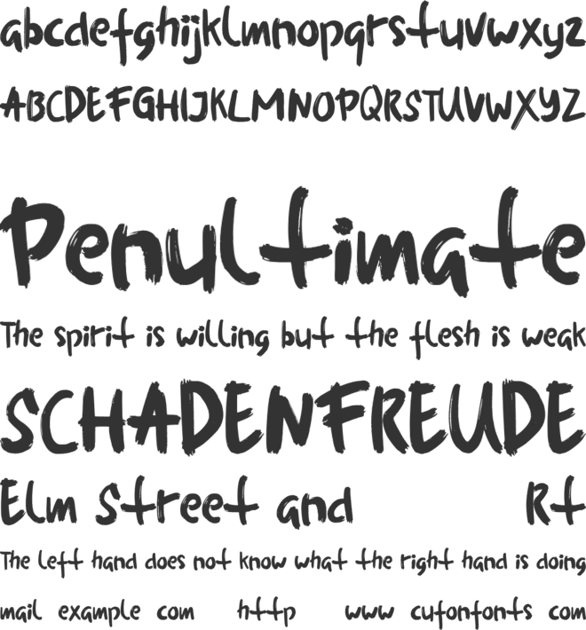 SummerBeach font preview