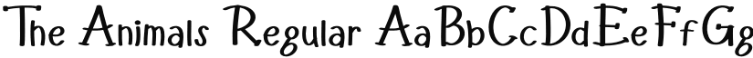 The Animals font download