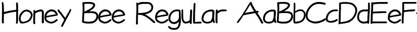 Honey Bee Regular font