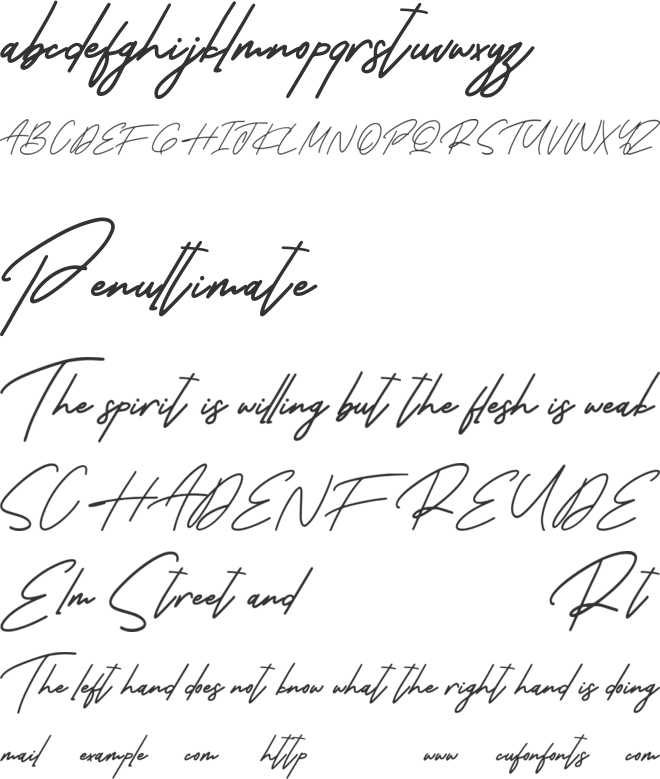 Jellonomika font preview