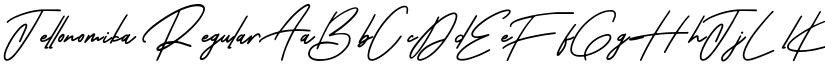 Jellonomika Regular font