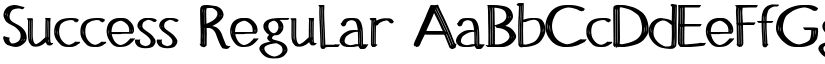 Success Regular font