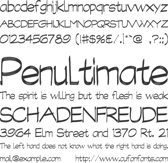 Sweet Moment font preview