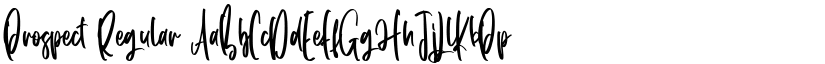 Prospect Regular font