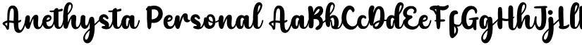Anethysta font download