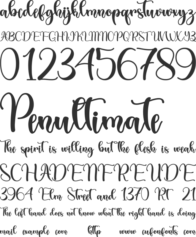 Dream Heart - Personal Use font preview