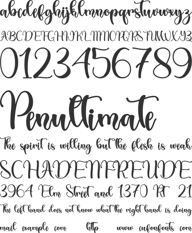Dream Heart - Personal Use font preview