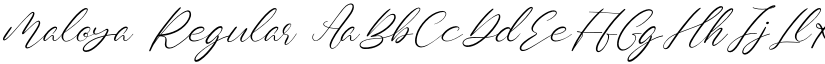 Maloya font download