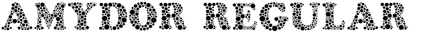 Amydor Regular font