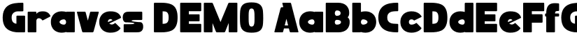 Graves DEMO font